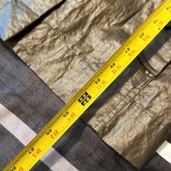 Chico's Bronze Shimmer Winchester Elbow Jacket Chico's - Picture 7 of 10